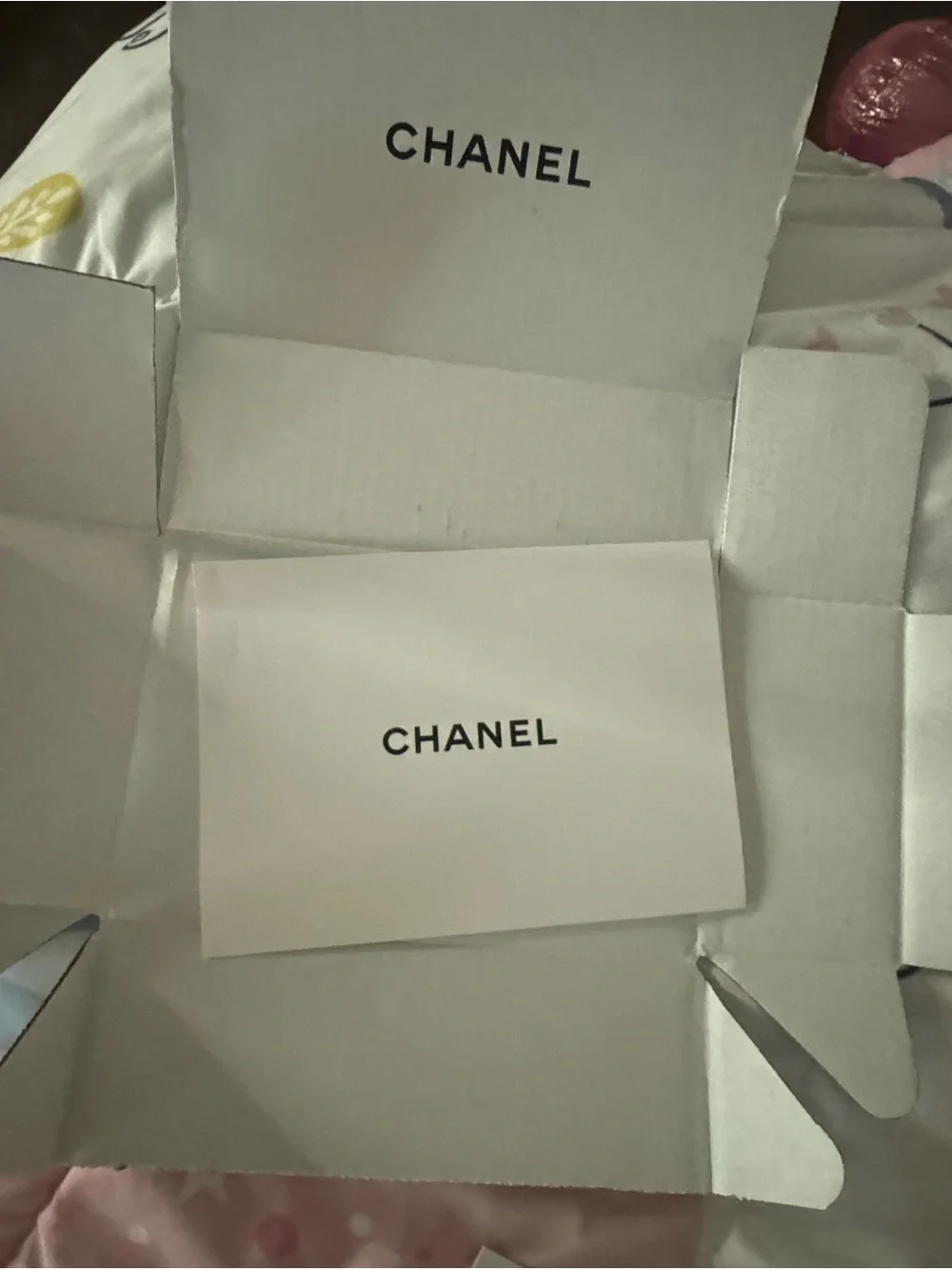 CHANEL Assorted Beauty Boxes in White, Black, Cream & Gold